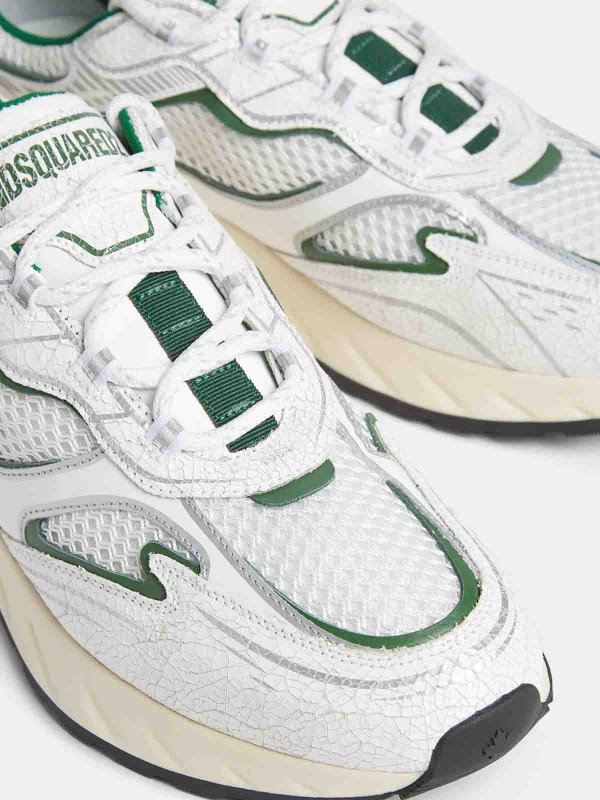 スニーカー - 白 shop online: DSQUARED2