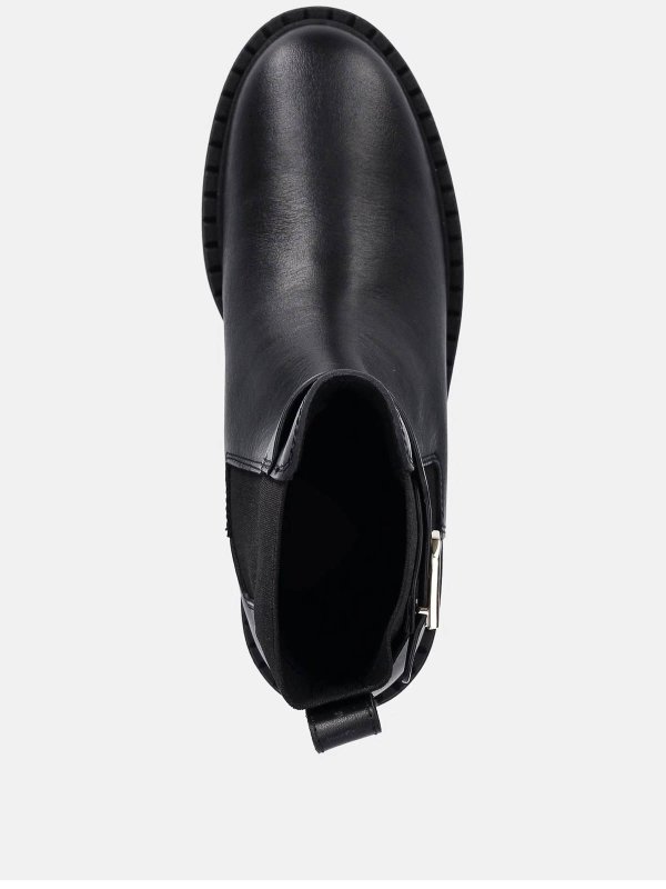 アンクルブーツ - 黒 shop online: FURLA