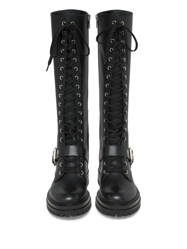 アンクルブーツ - 黒 shop online: Gianvito Rossi