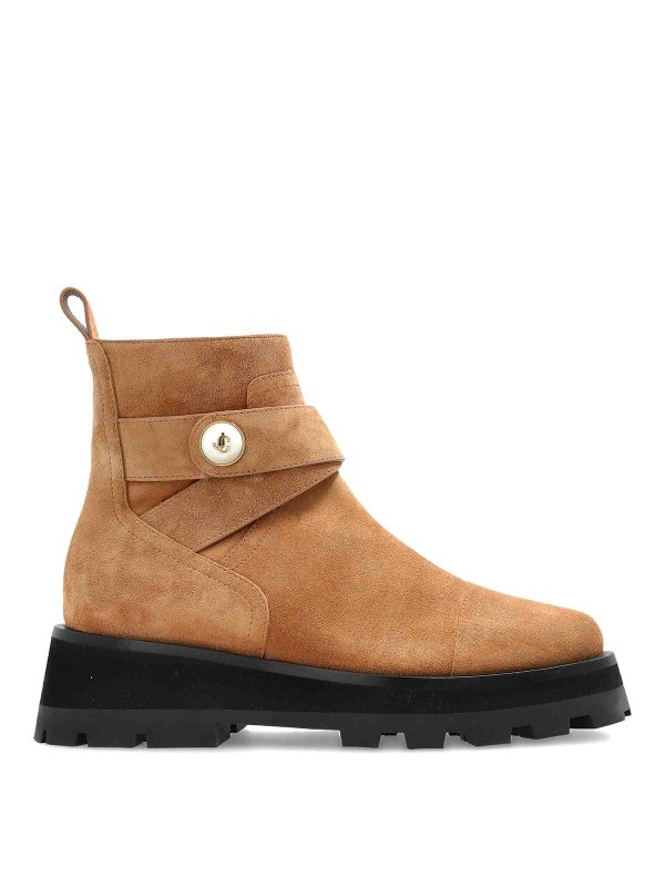 JIMMY CHOO: Stiefeletten - Stiefeletten - Dunkelgrün