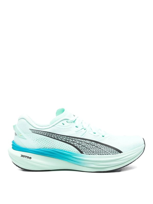 PUMA: Chaussures de sport - Baskets - Vert