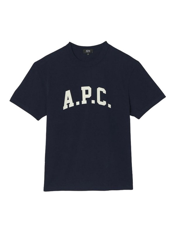 A.P.C.: Tシャツ - Tシャツ - ブルー