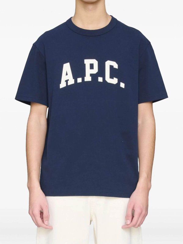 A.P.C.: Tシャツ online - Tシャツ - ブルー