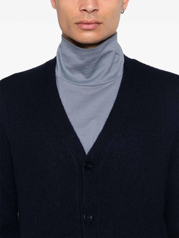 Rundhalspullover - Blau shop online: A.P.C.