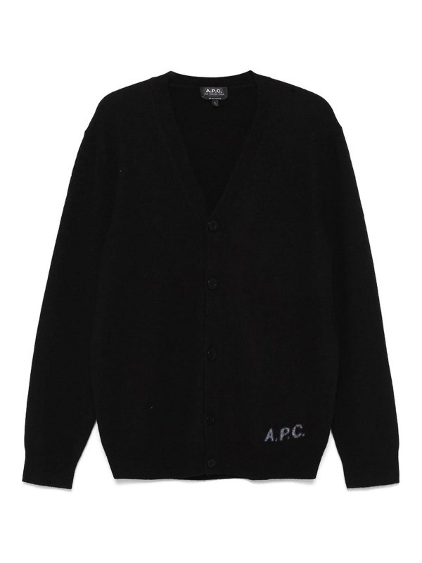 A.P.C.: クルーネック - クルーネック - 黒