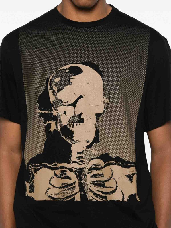 T-Shirt - Schwarz shop online: ALEXANDER MCQUEEN
