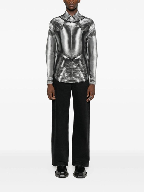 Chemise - Gris shop online: ALEXANDER MCQUEEN