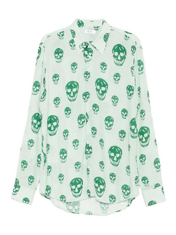 ALEXANDER MCQUEEN: Chemises - Chemise - Vert