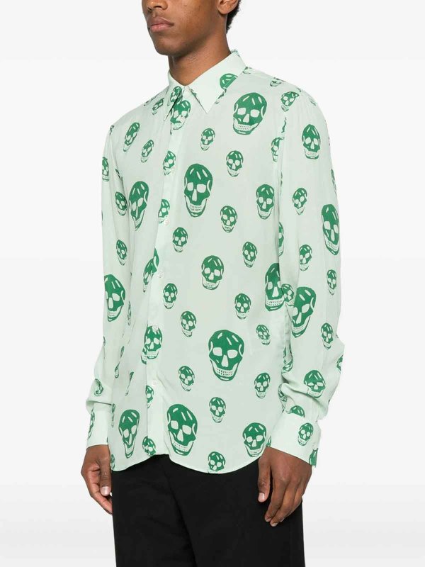 ALEXANDER MCQUEEN: Chemises online - Chemise - Vert