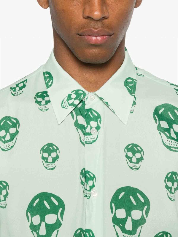 ALEXANDER MCQUEEN buy online Chemise - Vert