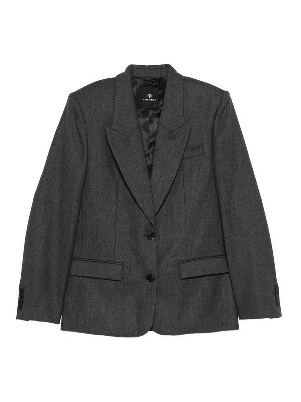 ANINE BING: Vestes de costume - Blazer - Gris