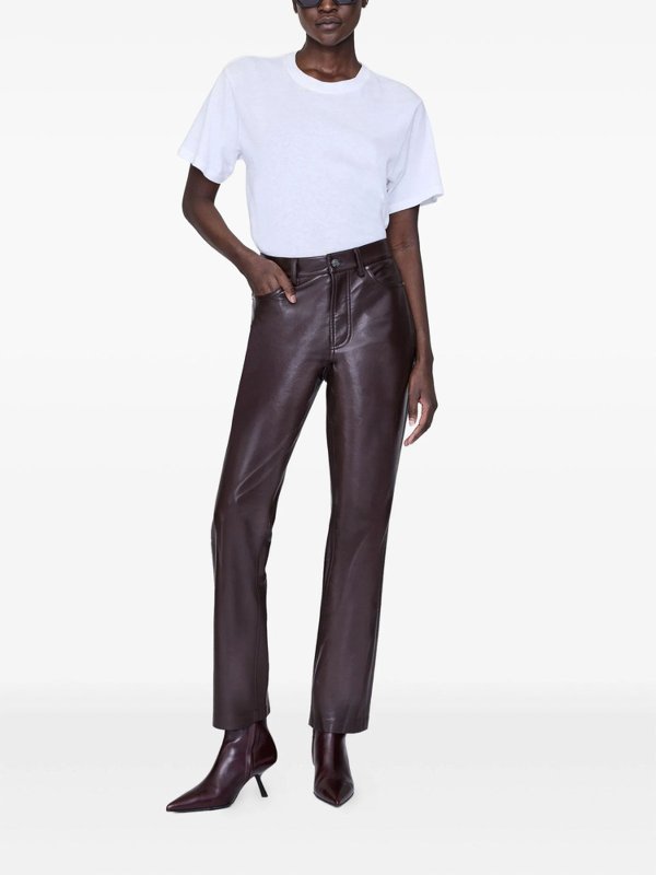 The Best Shops ANINE BING: leather trousers - Pants