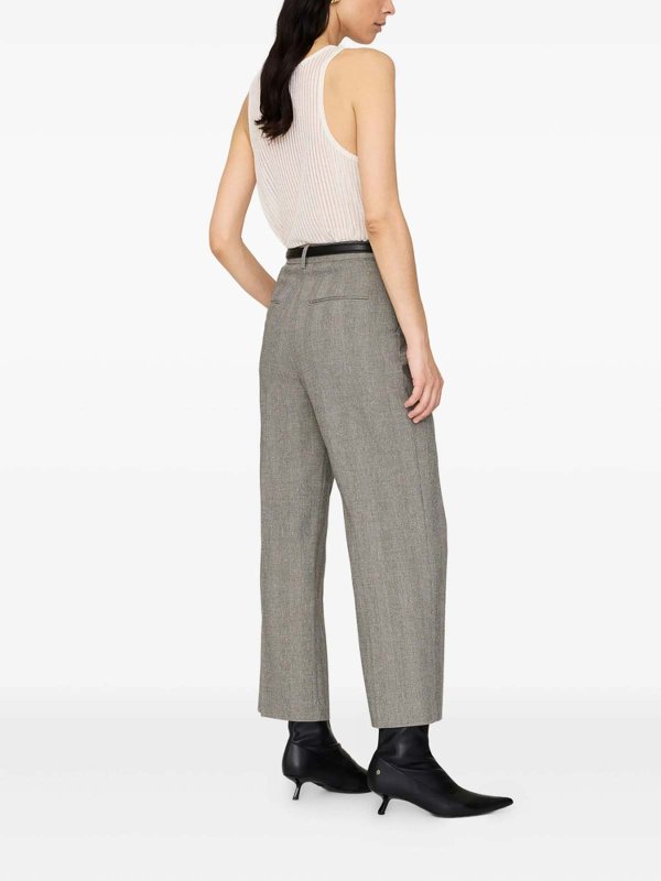 カジュアルパンツ - グレー shop online: ANINE BING