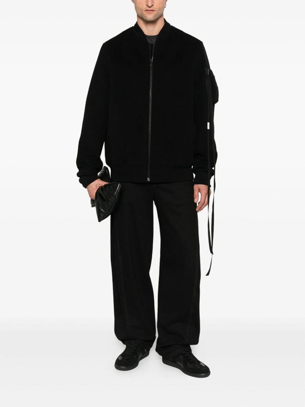 The Best Shops ANN DEMEULEMEESTER: Bomberjacken - Bomberjacke - Schwarz