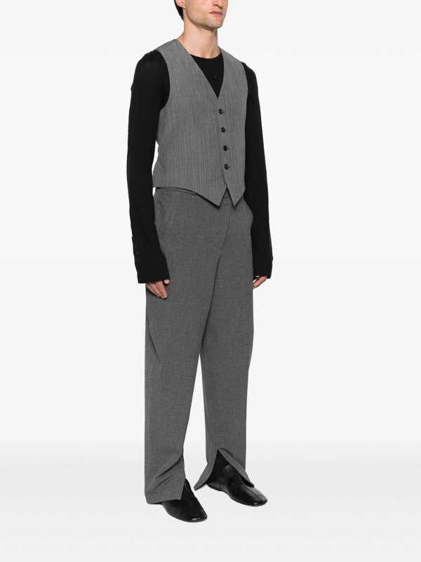 ANN DEMEULEMEESTER buy online Chaleco - Gris