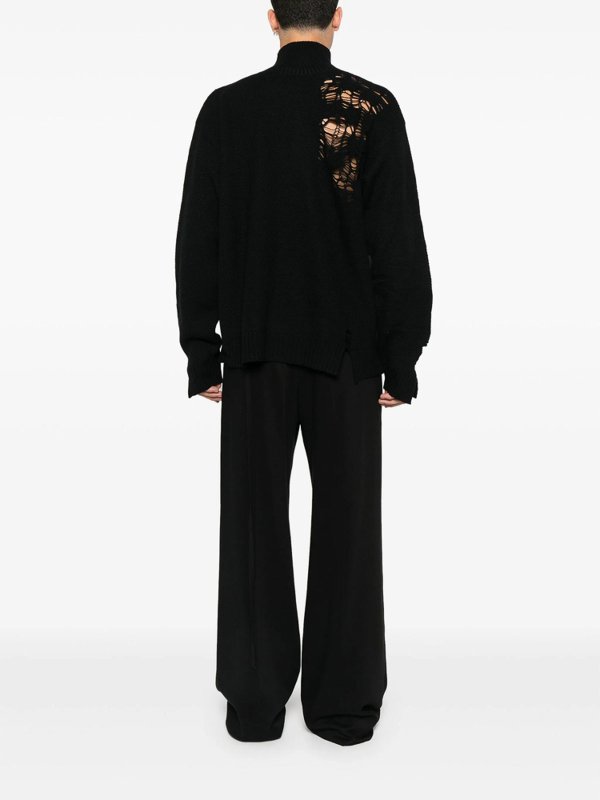 ANN DEMEULEMEESTER buy online Pull Col Rond - Noir