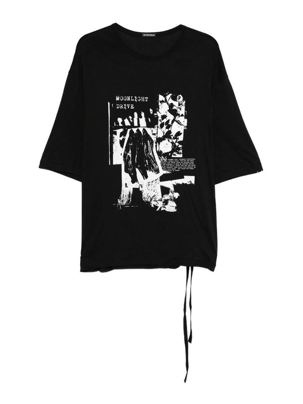 ANN DEMEULEMEESTER: Camisetas - Camiseta - Negro