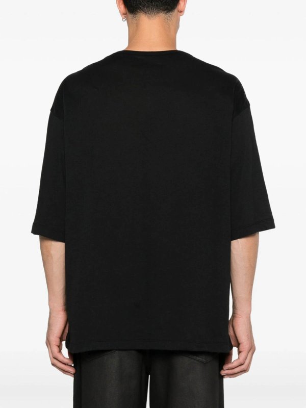 Camiseta - Negro shop online: ANN DEMEULEMEESTER