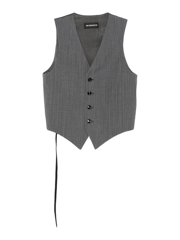 ANN DEMEULEMEESTER: waistcoats & gilets - Waistcoat