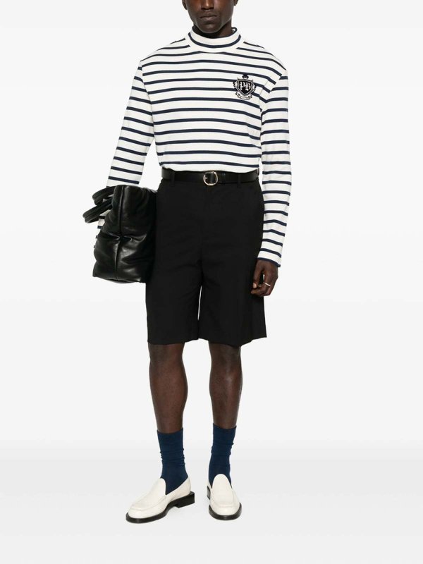 Balmain: T-shirts online - T-Shirt - Blanc