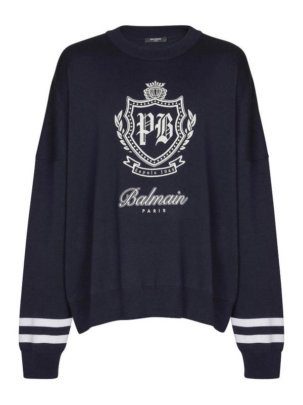 Balmain: crew necks - Sweater