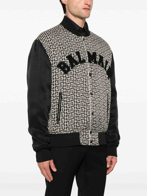 ボンバージャケット - 黒 shop online: Balmain