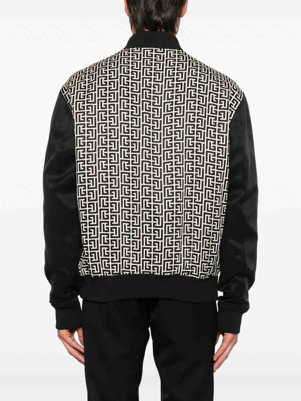 Balmain buy online ボンバージャケット - 黒