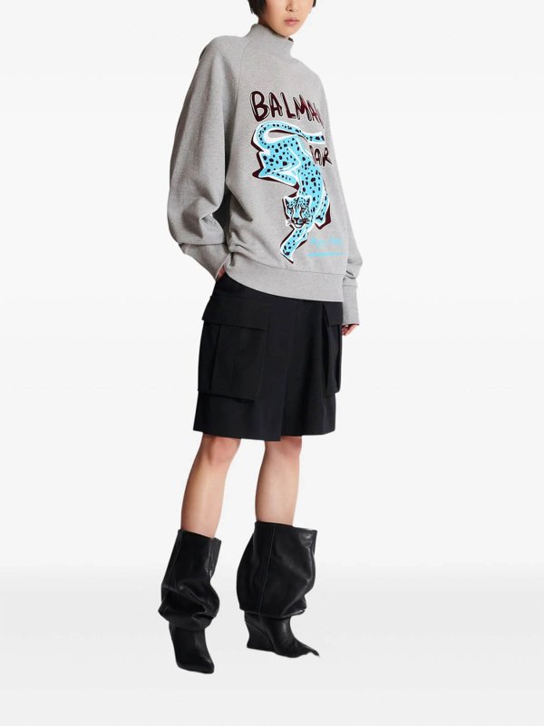 Balmain: Sweatshirts & Sweaters online - Sweatshirt