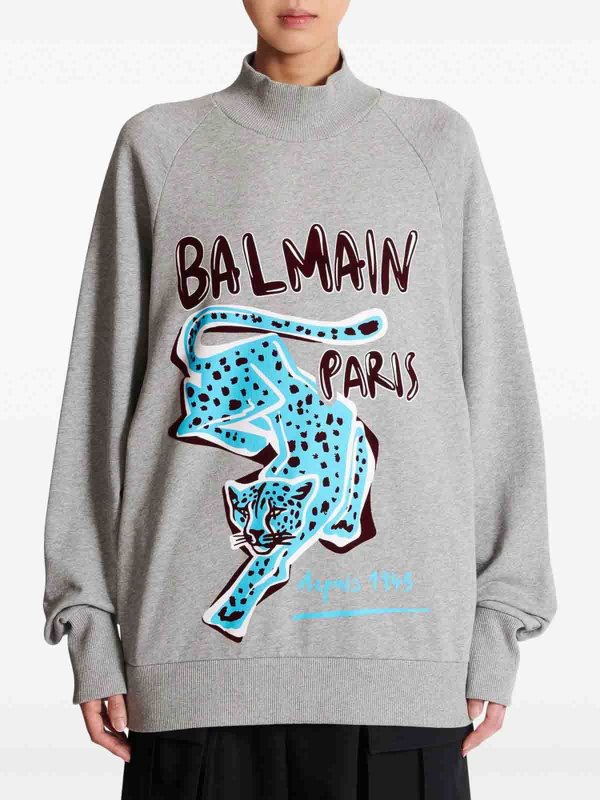 The Best Shops Balmain: Sweatshirts & Sweaters - Sweatshirt