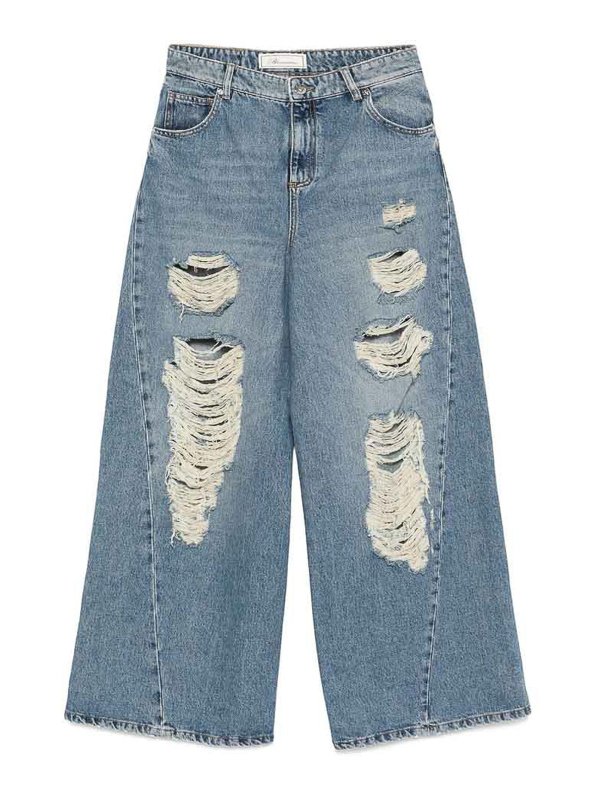 BLUMARINE: Boyfriend - Jeans