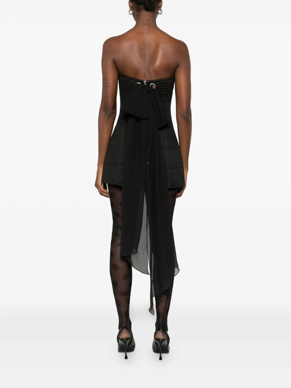 BLUMARINE: Vestidos cortos online - Vestido Corto - Negro