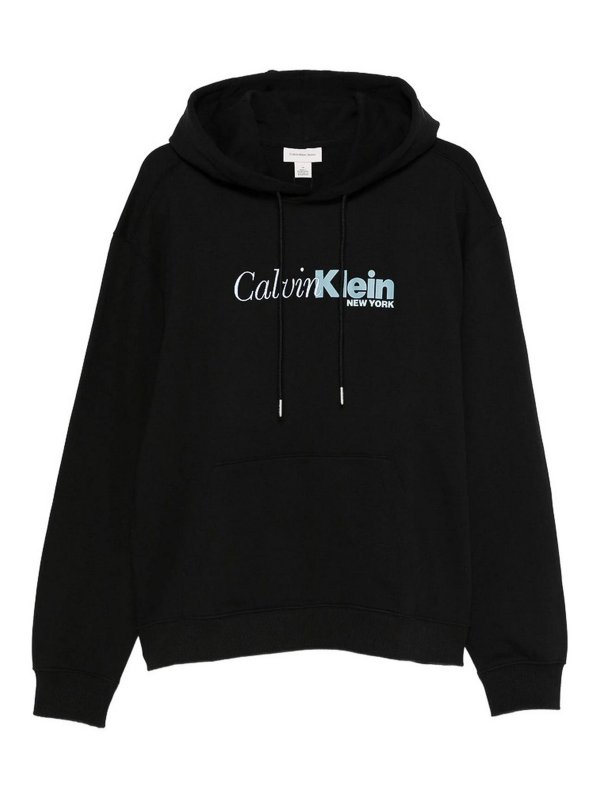 CALVIN KLEIN: スウェット＆セーター - スウェットシャツ/セーター - 黒