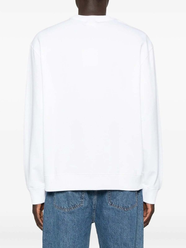 The Best Shops CALVIN KLEIN: Sweatshirts und Pullover - Sweatshirt - Weiß