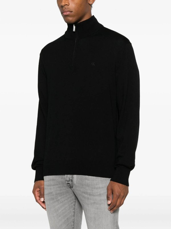CALVIN KLEIN buy online クルーネック - 黒