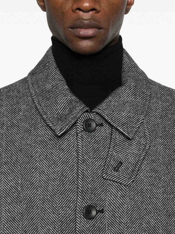 CALVIN KLEIN: Manteaux courts online - Manteau Court - Noir