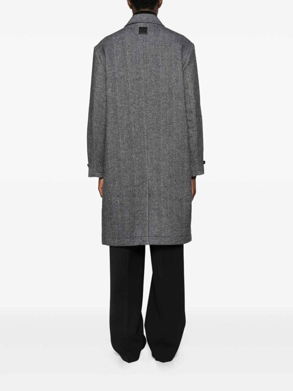 The Best Shops CALVIN KLEIN: Manteaux courts - Manteau Court - Noir