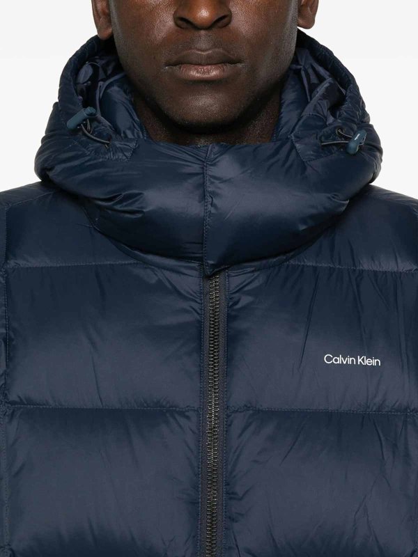 The Best Shops CALVIN KLEIN: Kurze Daunenjacken - Daunenjacke - Blau