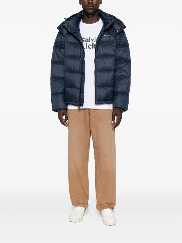 Daunenjacke - Blau shop online: CALVIN KLEIN