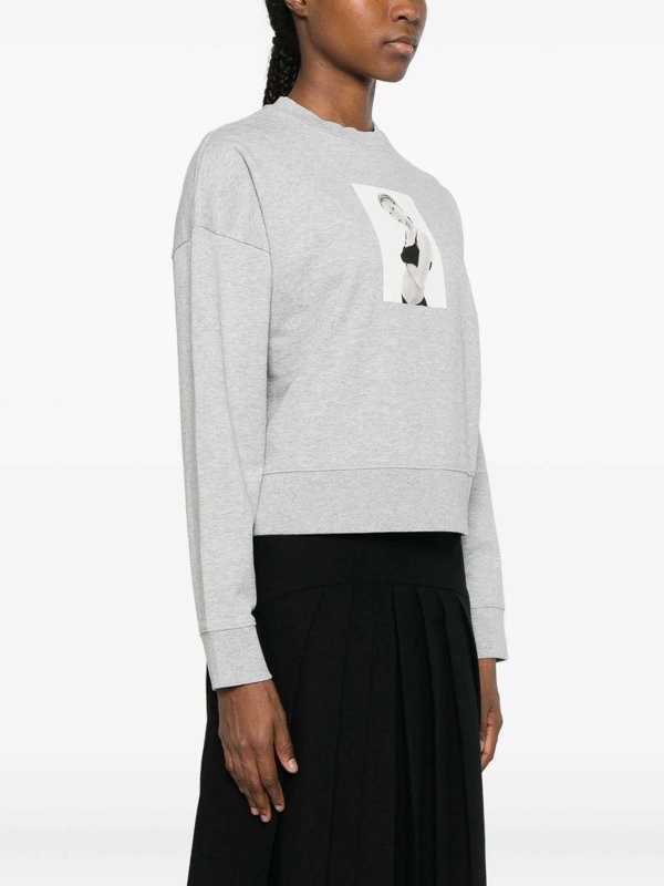 CALVIN KLEIN: Sweatshirts & Pulls online - Sweat-Shirts - Gris