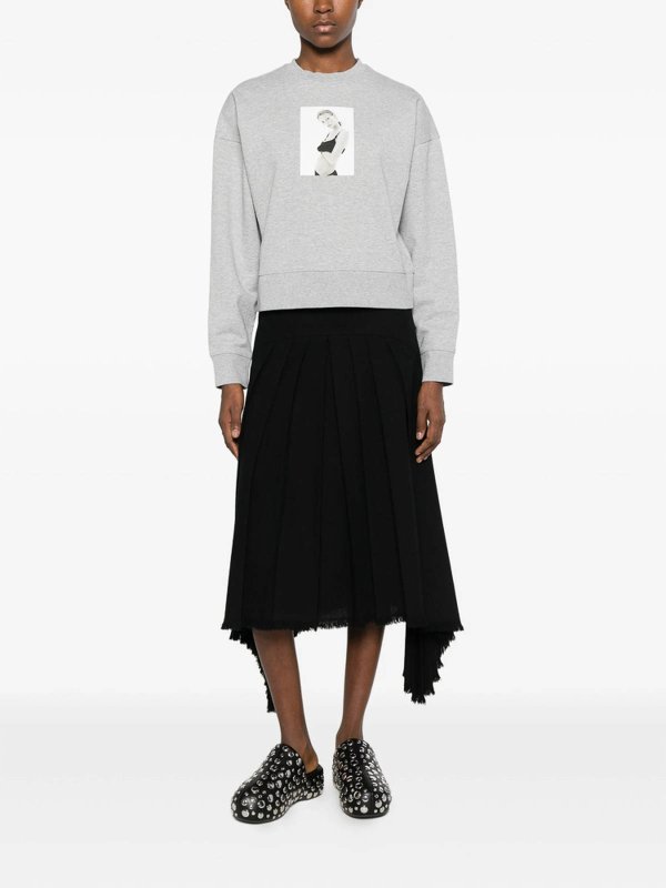 Sweat-Shirts - Gris shop online: CALVIN KLEIN