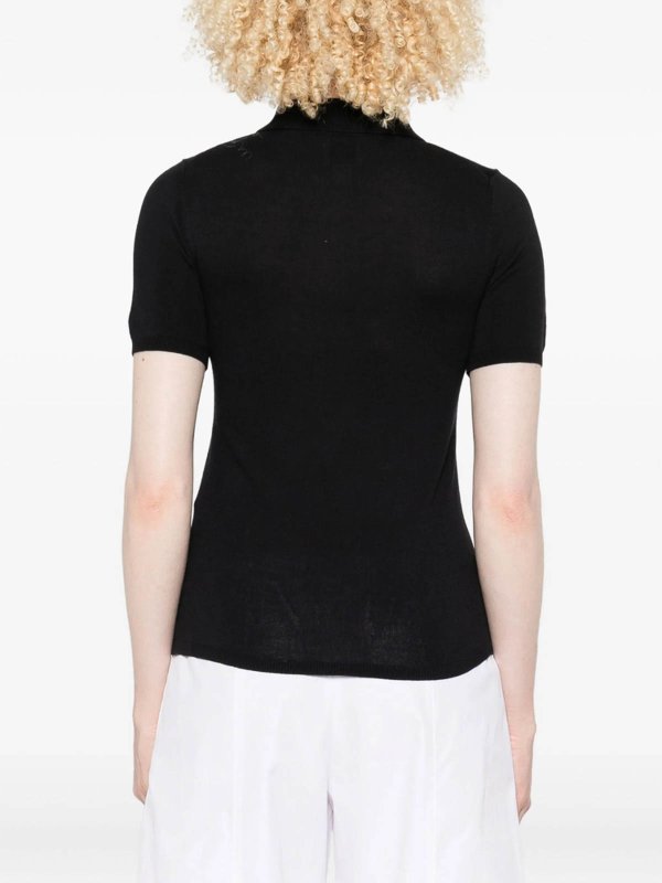 CALVIN KLEIN: Pull col rond online - Pull Col Rond - Noir