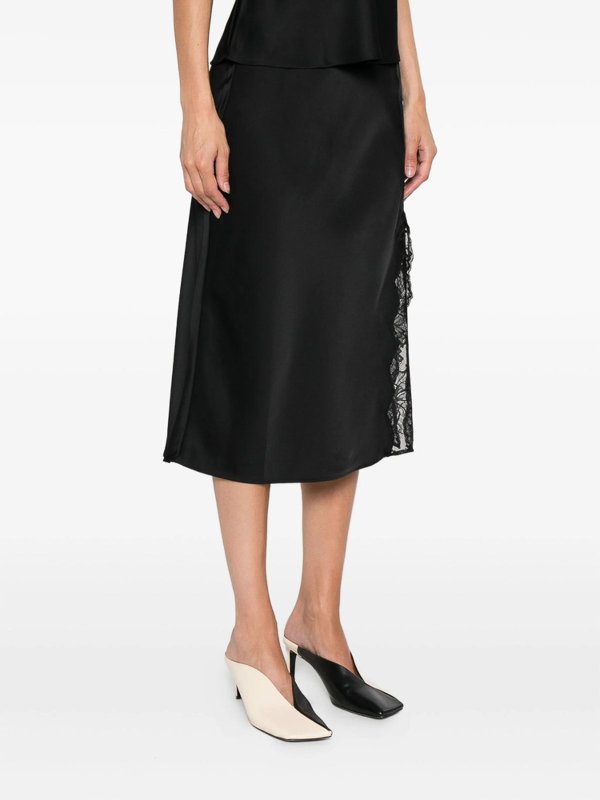 Jupe Midi - Noir shop online: CALVIN KLEIN