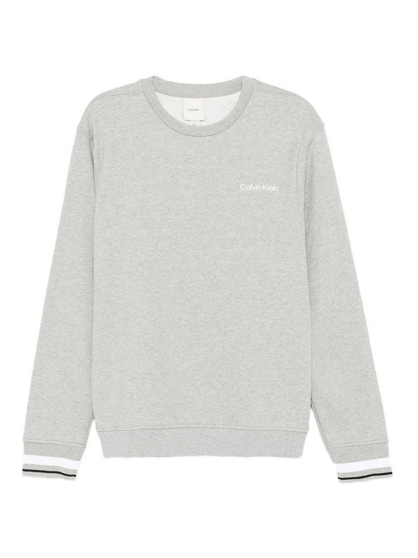 CALVIN KLEIN: クルーネック - クルーネック - グレー