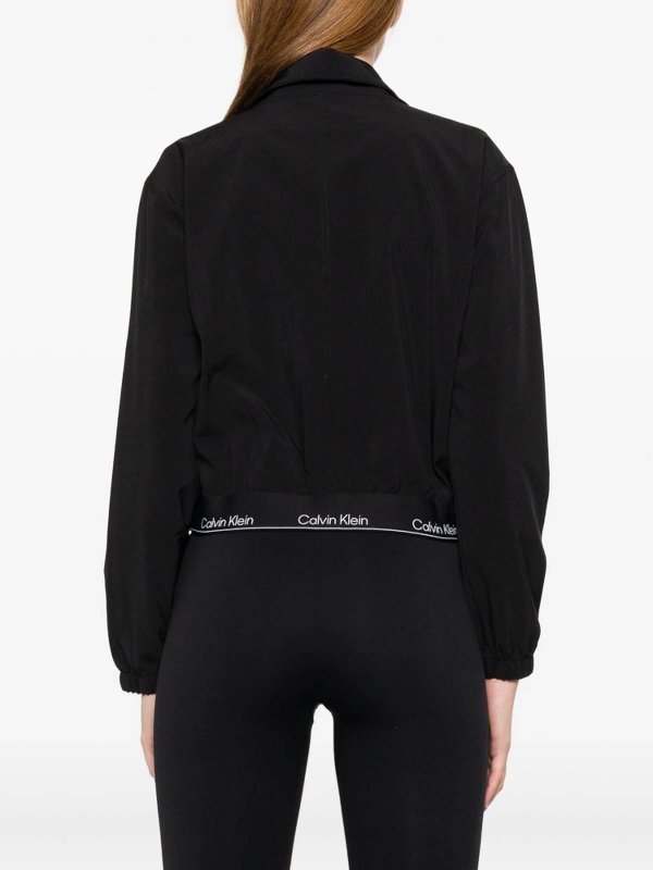 The Best Shops CALVIN KLEIN: カジュアルジャケット - カジュアルジャケット - 黒