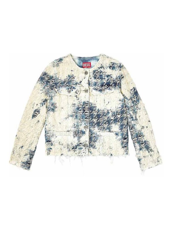 DIESEL: Vestes casuals - Veste Casual - Blanc