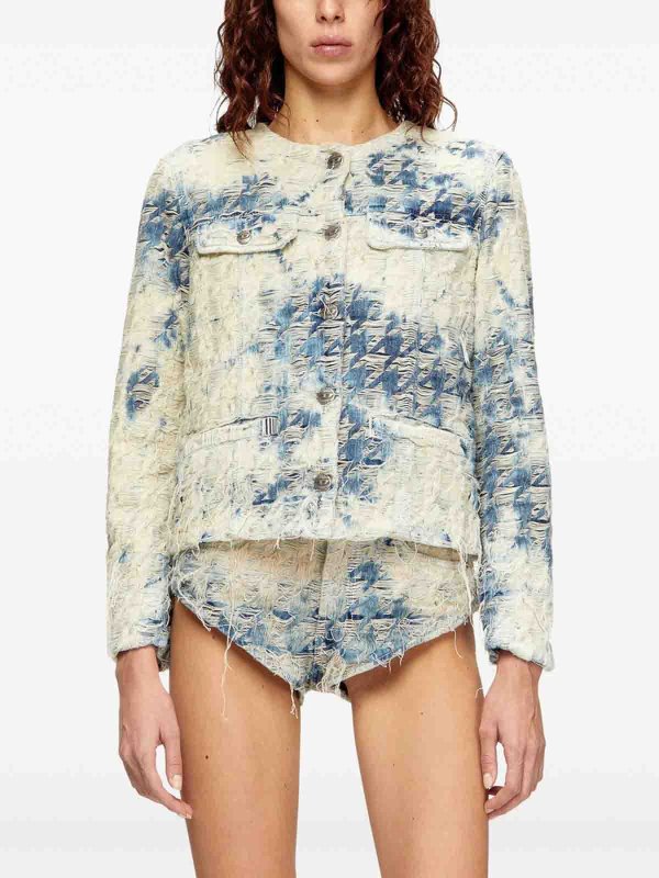 The Best Shops DIESEL: Vestes casuals - Veste Casual - Blanc