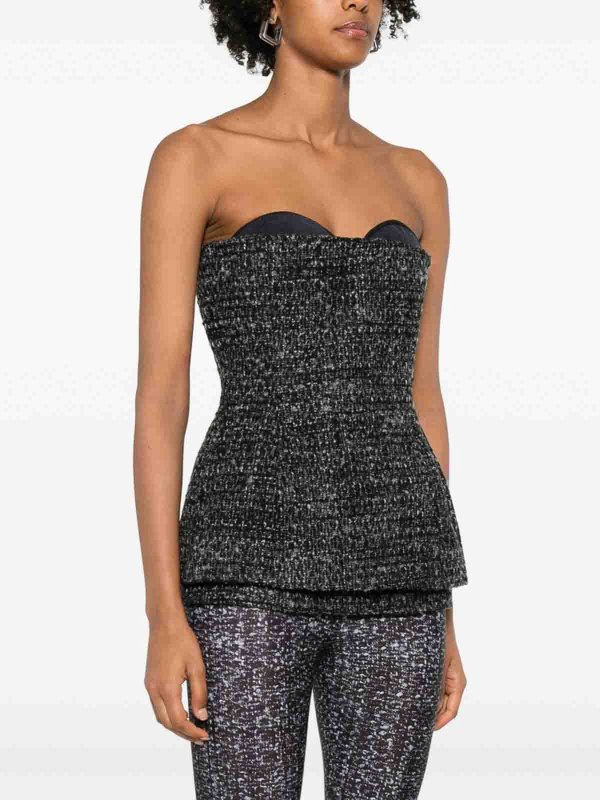 DIESEL: Tops und Tank Tops online - Top - Grau