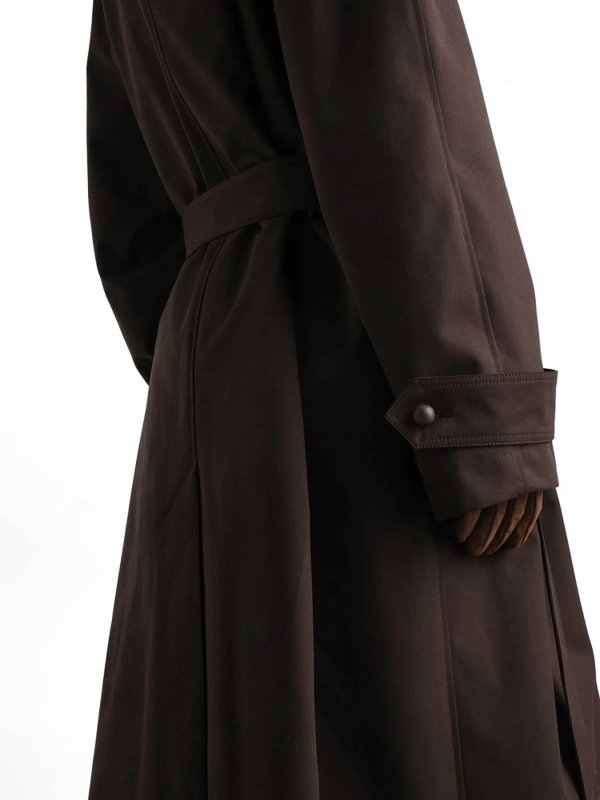 ロングコート - ブラウン shop online: DOLCE & GABBANA