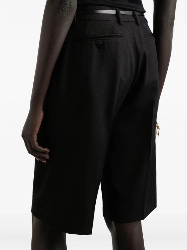 The Best Shops DOLCE & GABBANA: トラウザーショーツ - ショートパンツ - 黒