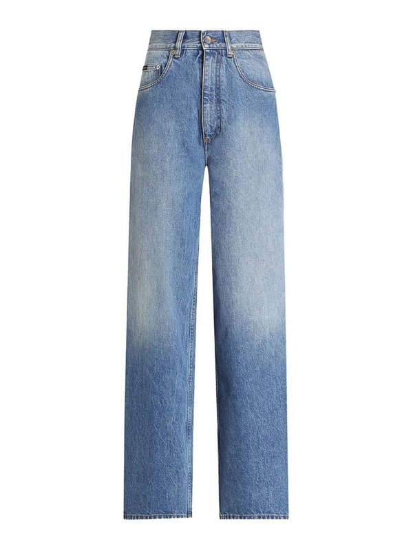 DOLCE & GABBANA: straight leg jeans - Jeans